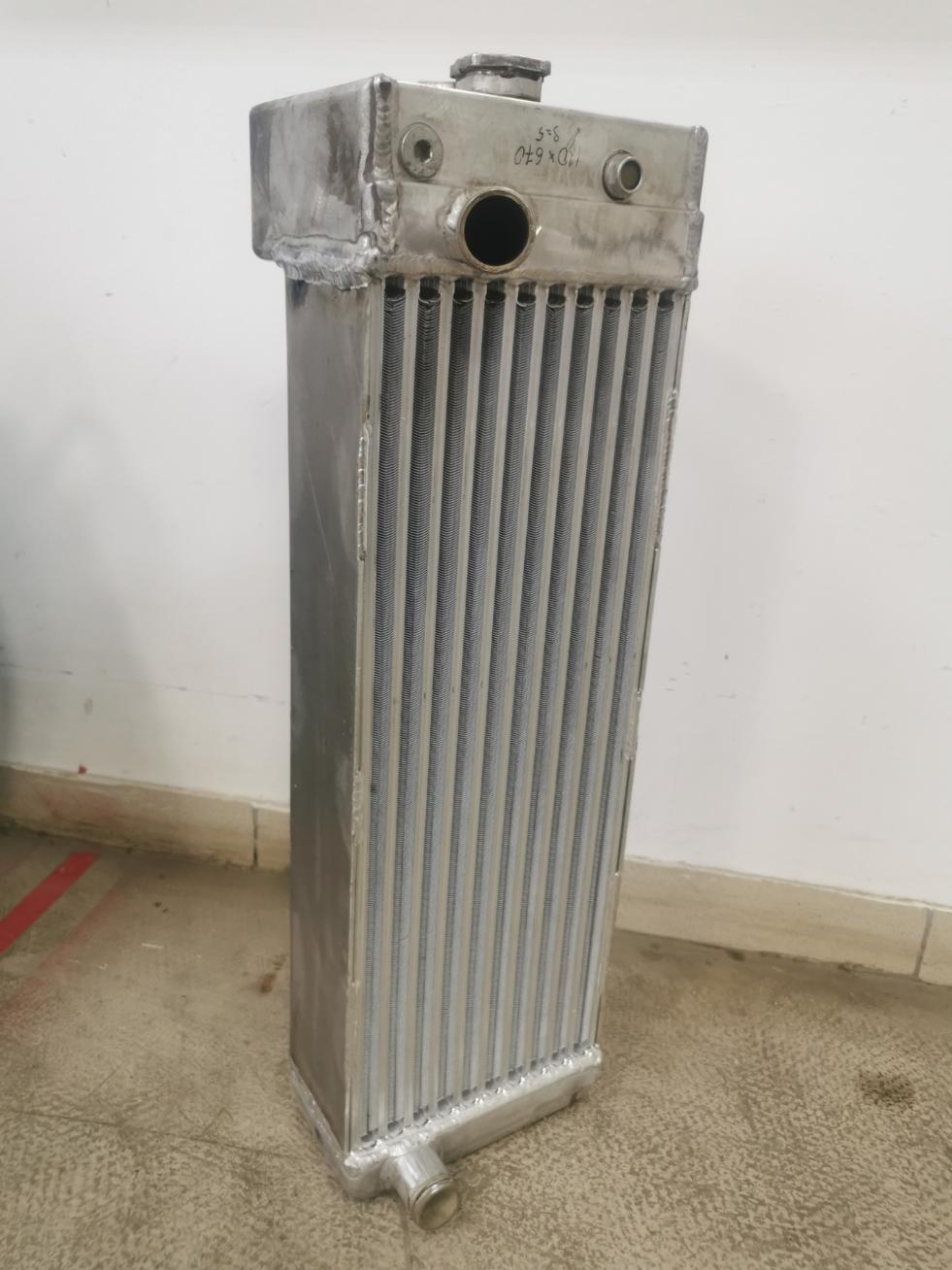 Изготовление радиаторов на BobCat
